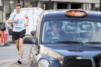 Greg James running marathon